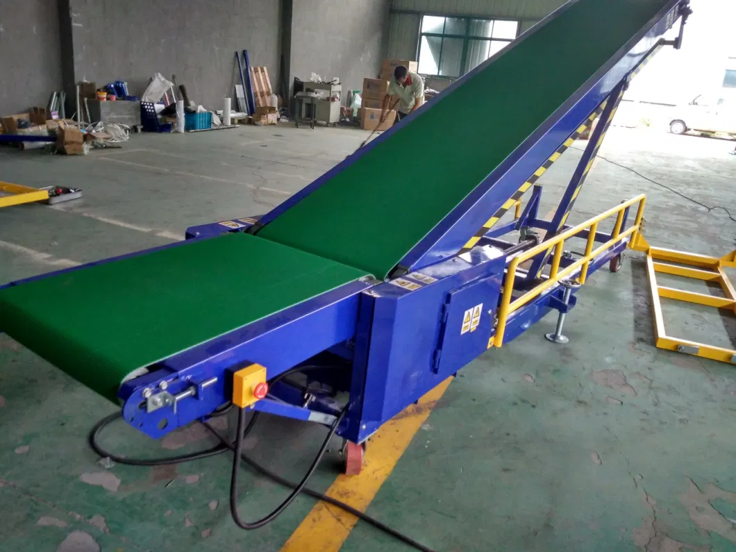 Motorized Loading/Unloading Belt Conveyor&Powered Roller Conveyor System