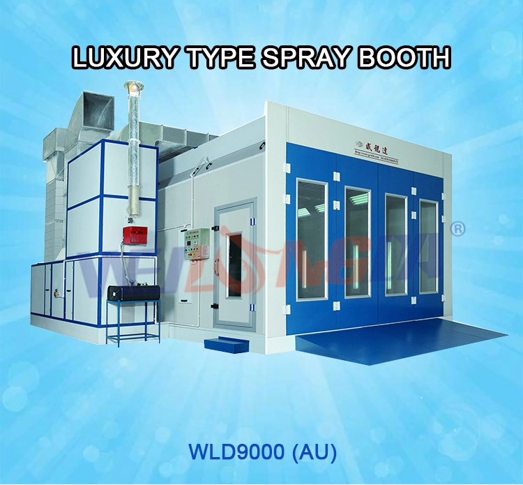 Wld9000au Car Spray Booth Oven / Painting Chamber for Sale Hungary CE